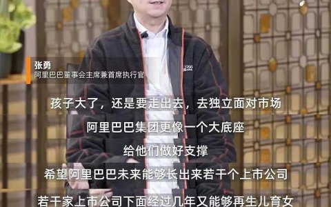 从一个阿里巴巴到N个阿里巴巴