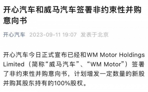 花光数百亿，威马汽车“卖身”求生机