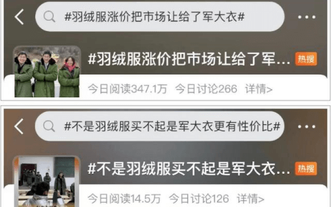 军大衣凭啥成了今冬顶流？