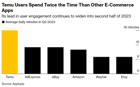 Temu狂飙的2023年