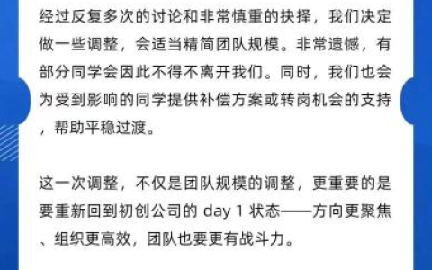 互联网大厂变小了