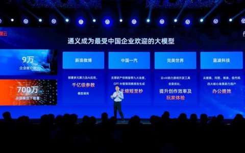 通义大模型通过阿里云服务企业超9万，开源模型下载超700万