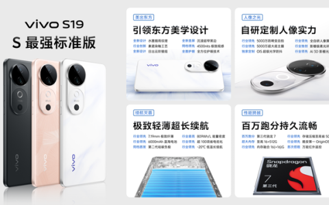 人像之光 美出东方 vivo S19系列正式发布