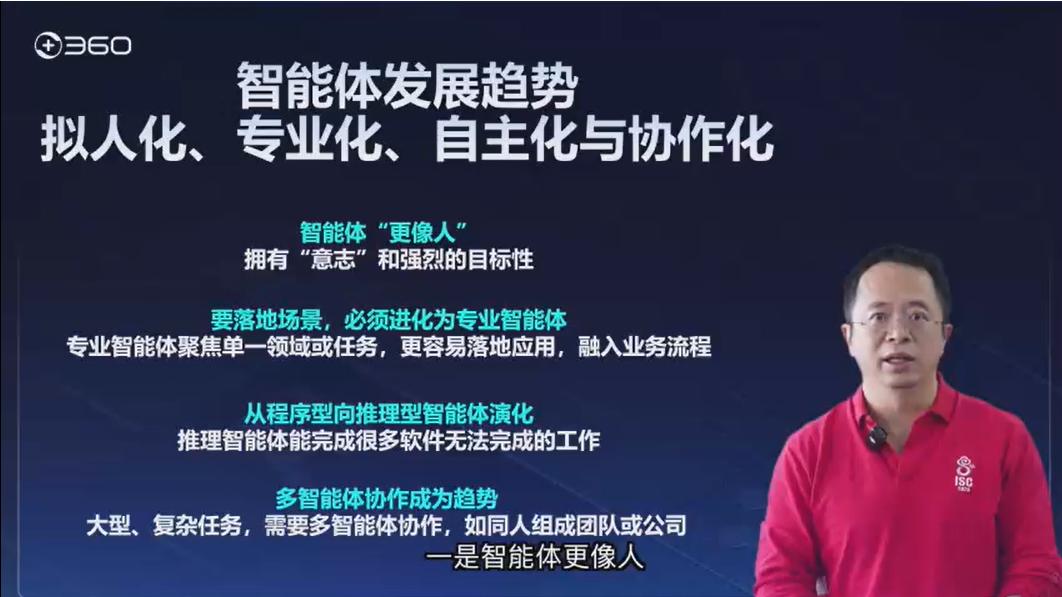 360集团周鸿祎：Agent的五个阶段和企业转型的「一九五」框架
