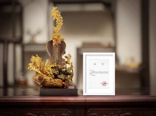 朱炳仁应邀与德国前总统文化交流,熔铜作品《情深和鸣》被收藏