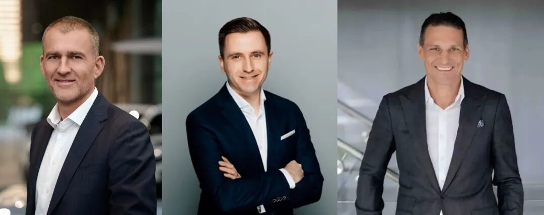 从左向右：柯睿辰，李德思，Daniel Weissland，图源：官网