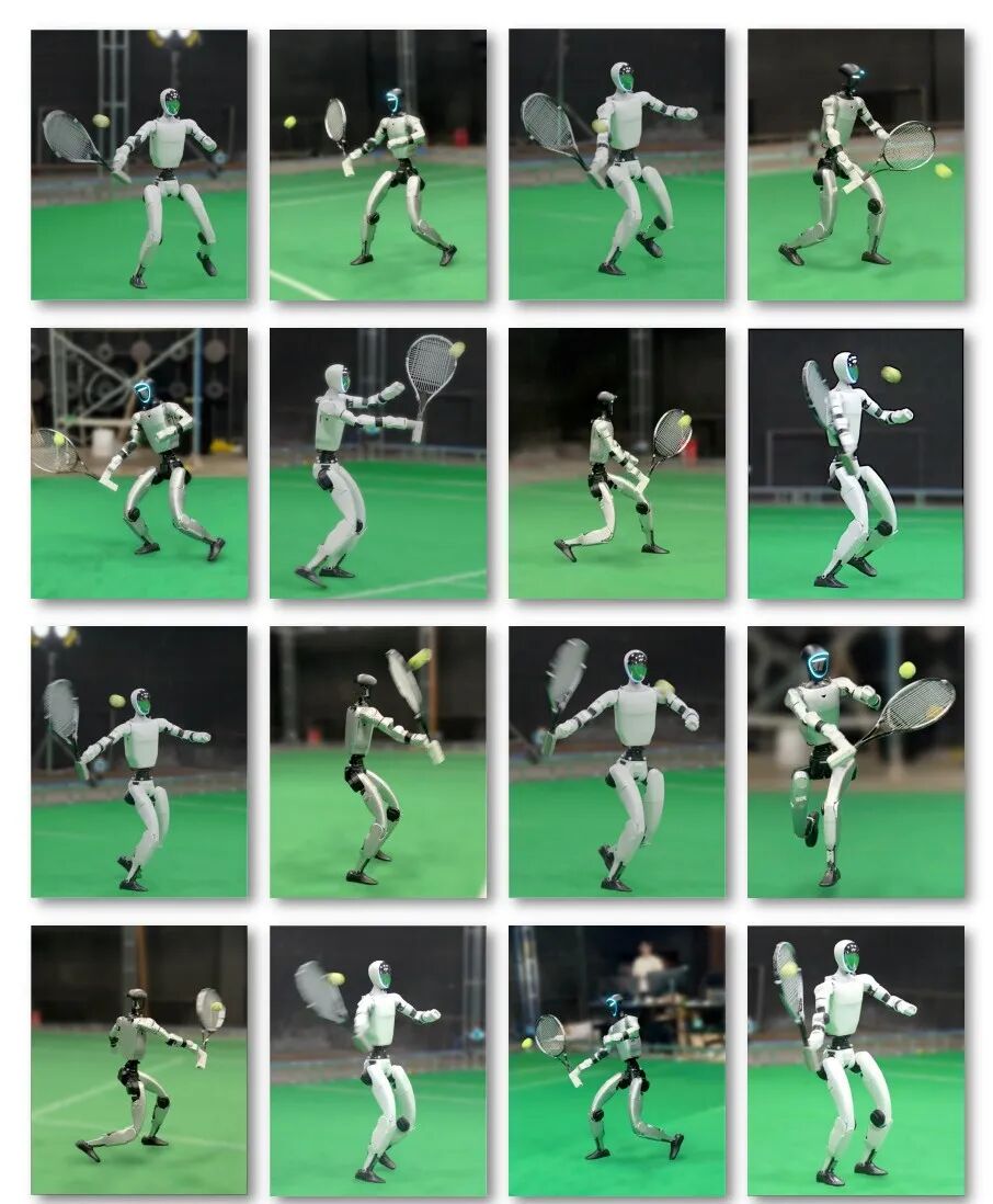 马斯克都点赞了，银河通教会机器人打网球