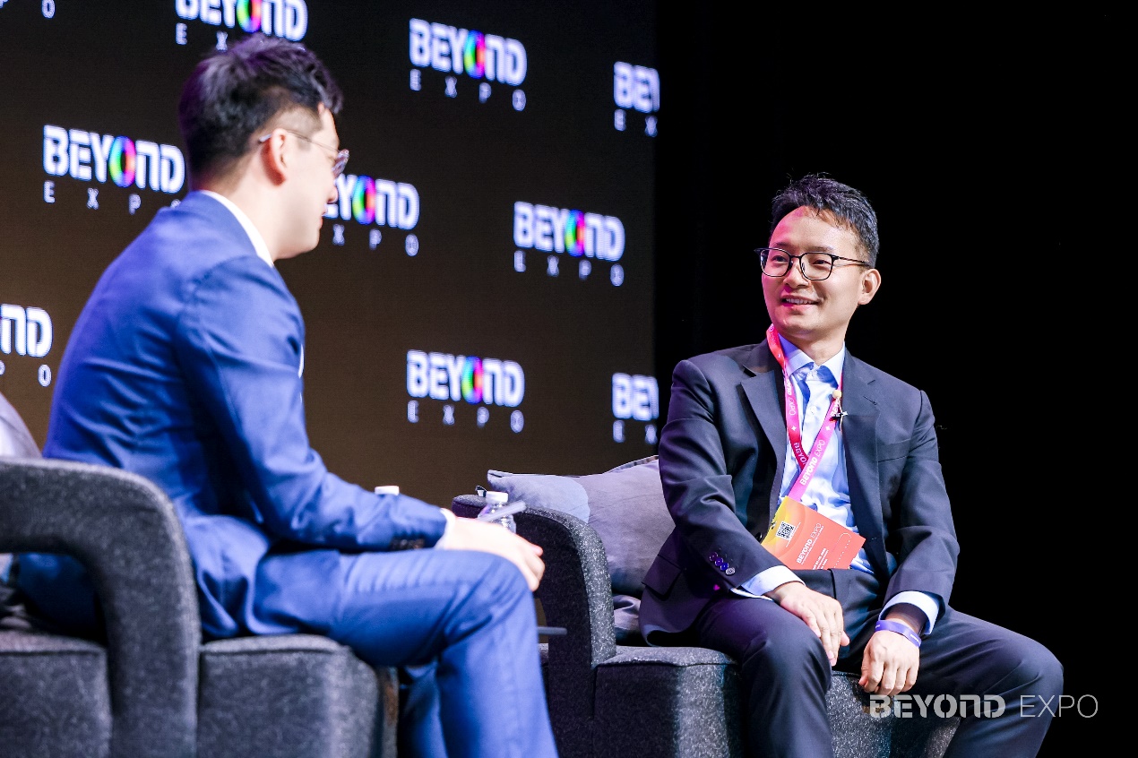 普渡机器人创始人兼CEO张涛出席BEYOND EXPO开幕式,共话“数实共生”下的Physical AI路径