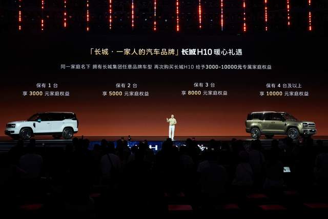 方盒子新物种长城H10预售限时权益价21.48万元起
