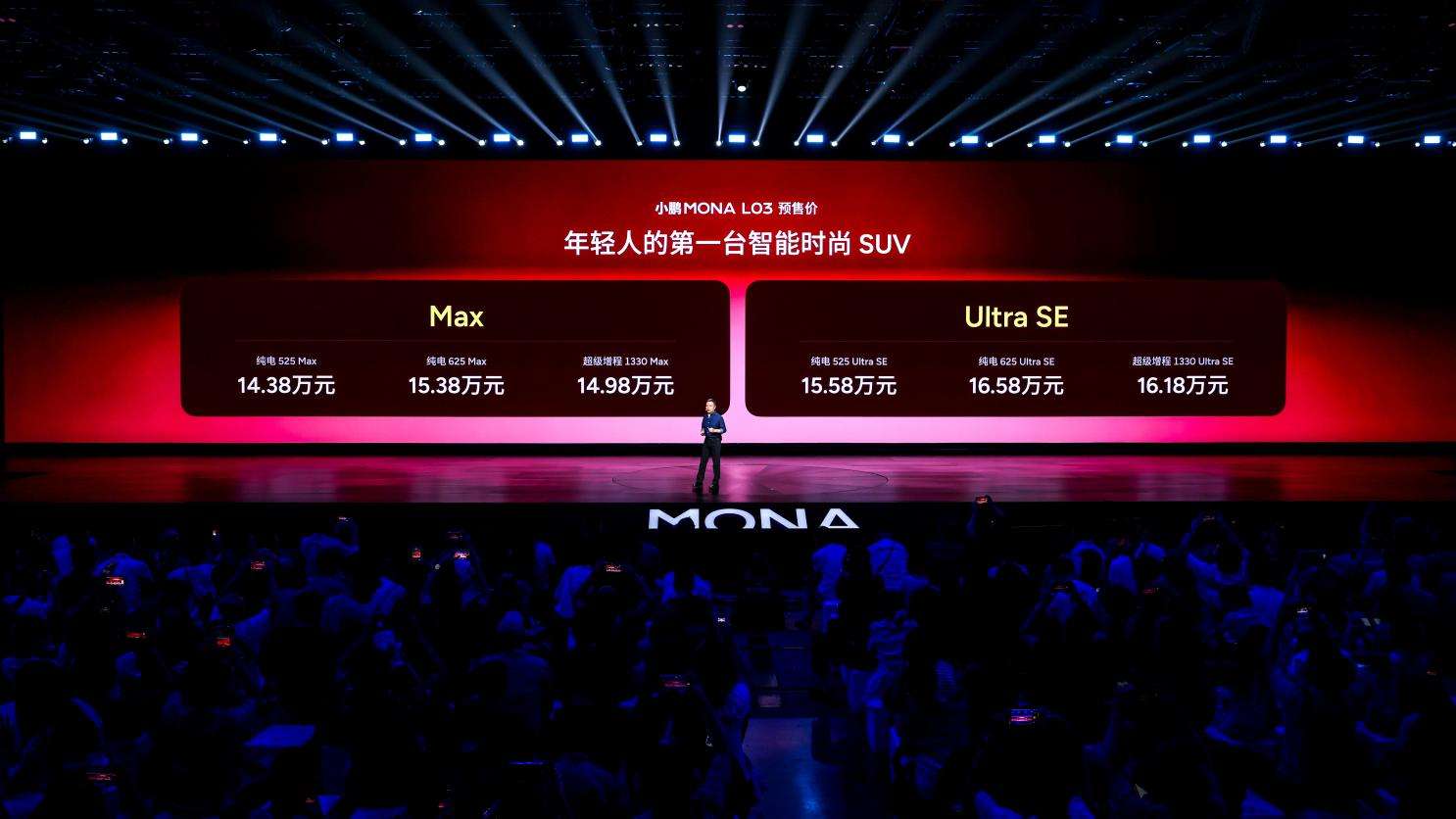 续写MONA爆款传奇,小鹏MONA L03正式面世,定义智能时尚SUV新范式