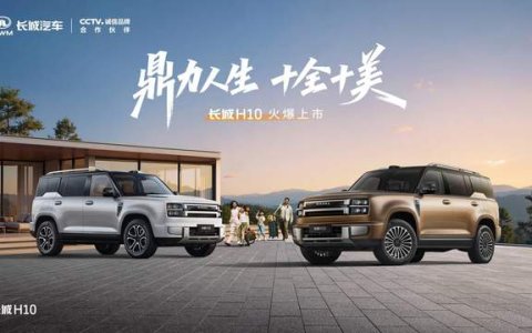 大家庭方盒子新物种长城H10正式上市，限时换新价20.18万元起