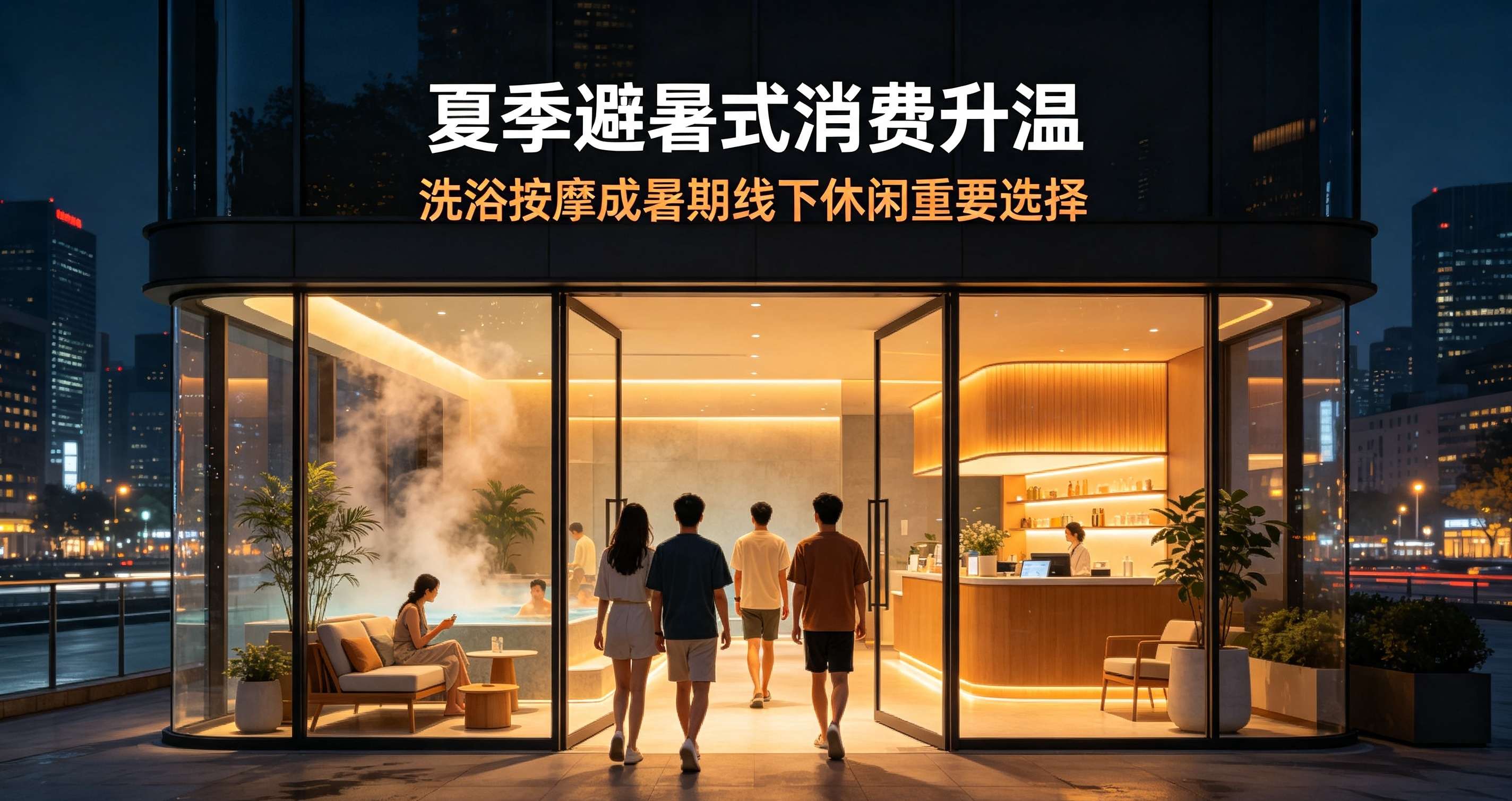 夏天反倒更火？高温天把洗浴中心变成了避暑刚需