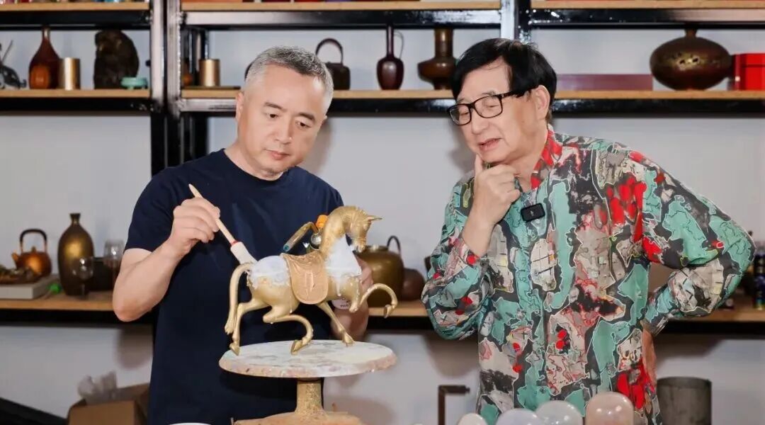 非遗×AI,数贸会上演东方美学,朱炳仁·铜的破圈启示录