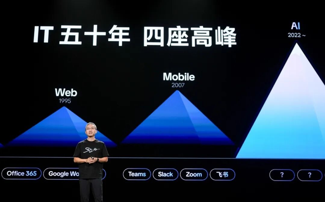 梁汝波:AI高峰远超PC/Web/移动互联网,字节必须勇攀高